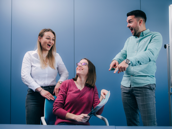 djelatnici u dm dialogicumu momenti oduševljenja